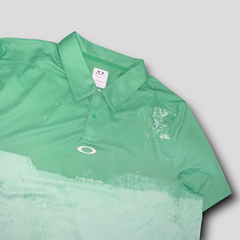 Camiseta Polo Golf Oakley Verde on internet