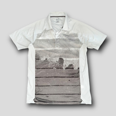 Camiseta Polo Golf Oakley Branca