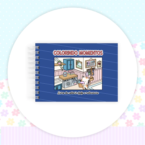 Caderno de Colorir - Mini - comprar online