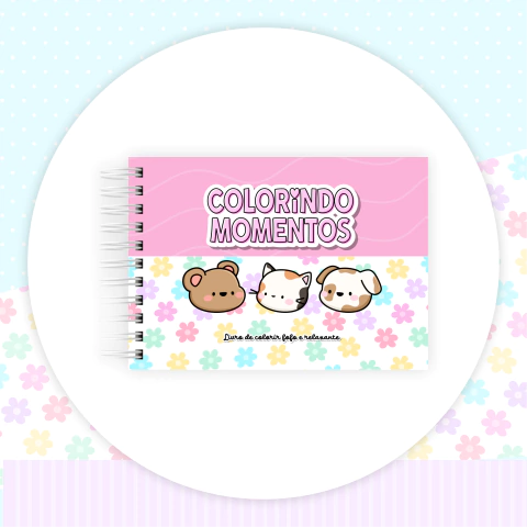 Caderno de Colorir - Mini - comprar online