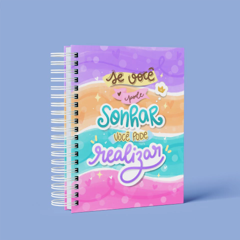 Planner Financeiro - Se você pode sonhar, você pode realizar