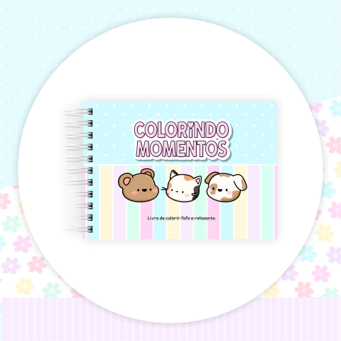 Caderno de Colorir - Mini - comprar online