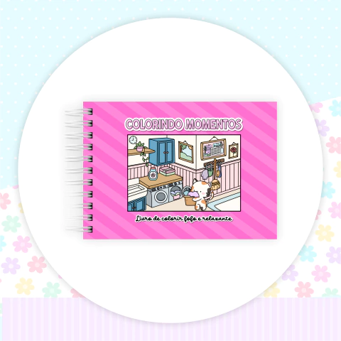 Caderno de Colorir - Mini - comprar online