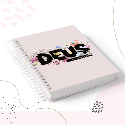 Planner Devocional - Deus é a minha força