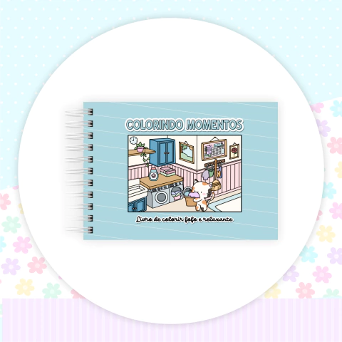 Caderno de Colorir - Mini - comprar online
