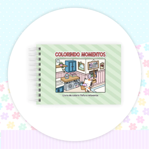 Caderno de Colorir - Mini - comprar online