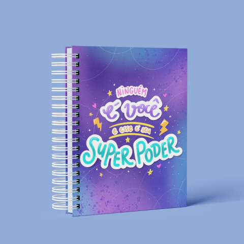 Planner Financeiro - Ninguém é você, e esse é seu SUPER PODER