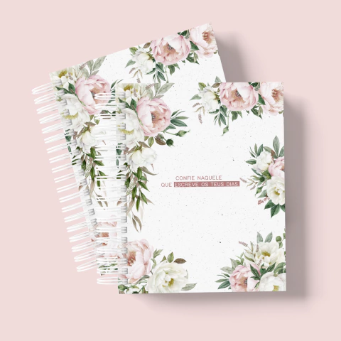 Caderno Devocional - Confie Naquele que escreve os seus dias