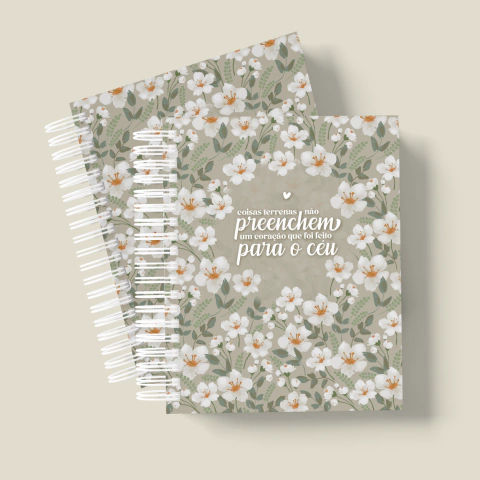 Planner Devocional - Coisas Terrenas não preenchem