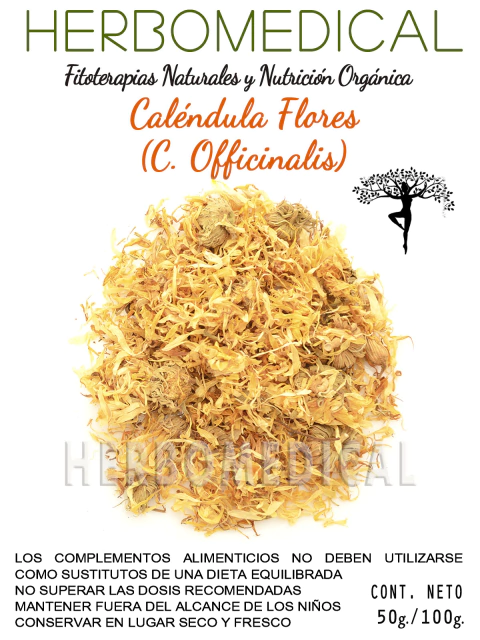 Caléndula FLORES 100g. - comprar online