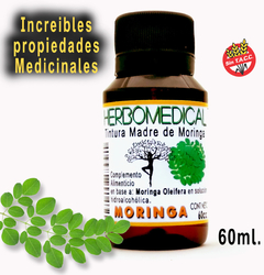 2x Tinturas Madre de Moringa 60cc. c/u