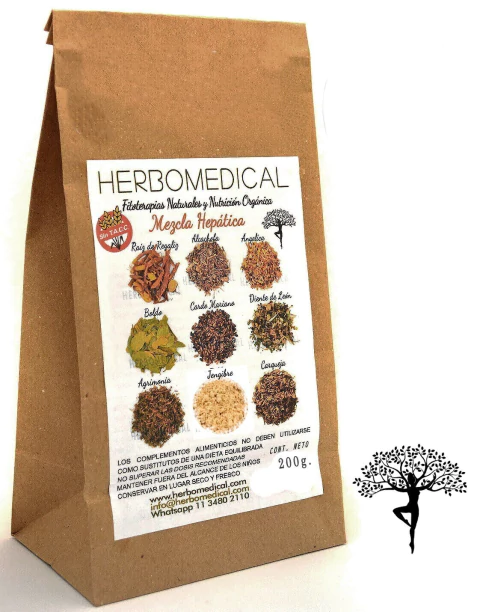 Mezcla LISTA..! HÍGADO GRASO (limpieza, eliminación y desintoxicación) - 180 g.