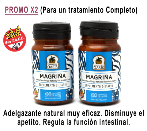 Adelgazante Natural, Disminuir El Apetito MAGRIÑA En Comprimidos