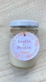 Pack de 50 Souvenirs con Tag - Luminiscencia Velas