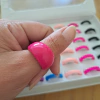 Anillo Acrílico Fucsia