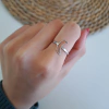 Anillo Luna Acero
