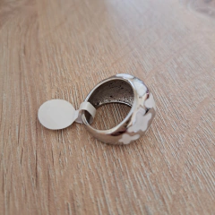 Anillo Macizo White Acero - comprar online