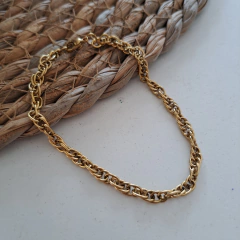 Pulsera Alba Acero Dorado