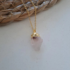 Conjunto Piedra Natural Acero Dorado - tienda online