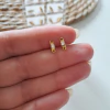 Miniaturas Mini Strass Acero Dorado