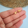 Miniaturas Estrellas Acero Dorado