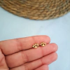 Miniaturas Ojo Acero Dorado