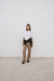 Remera Crop Blanca - comprar online