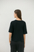 Remera Crop negra - BLANC BLANC