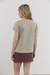 Remera Classic Vison - BLANC BLANC
