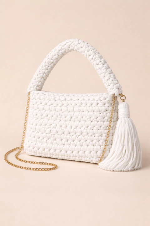 Bolsa Tote Feminina de Crochê na internet