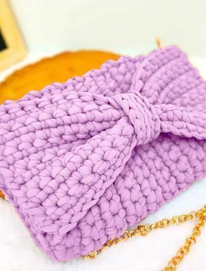 Bolsa de Croche Laço com alça Transversal - loja online
