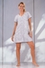 Nina - Camisola abotonada jersey estampado