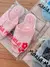 Maria Manuela - Pantuflas plush con puntilla