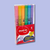 Estojo Marca-Texto Fluorescente com Glitter 6 cores moLin