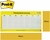 Planner de Parede Calendário Semanal Post It 3M - comprar online
