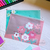 Pasta Zip Flowers com glitter A4 - comprar online