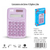Calculadora Lilás KAZ 8 Dígitos - comprar online