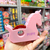 Dispenser Unicórnio com Fita Arco-Íris na internet