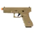 Pistola de Airsoft Green Gás GBB Glock V17 Tan - Rossi na internet