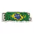 Patch Bordado Brasil com Velcro