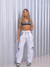 Calça Cargo Galaxy Branco