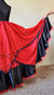 PRONTA ENTREGA - 6 m - Saia Tons de Vermelho na internet