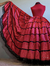 ENCOMENDA/SOB MEDIDA - Saia Vermelho e Preto - comprar online