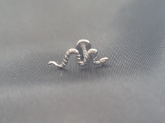 Labret Snake em Titânio
