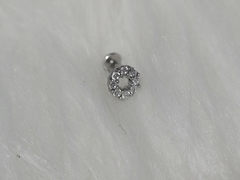 Labret Círculo de Zircônias