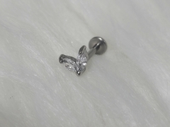 Labret Duas Zircônias