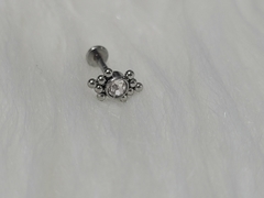 Labret com Zircônia e Esferinhas