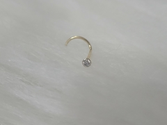 Nostril Banhado a Ouro
