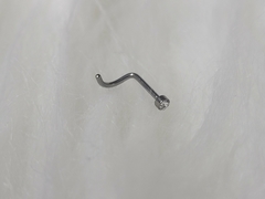 Nostril Titânio 0,8mm
