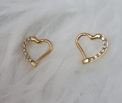 Coração Clicker PVD Gold - comprar online